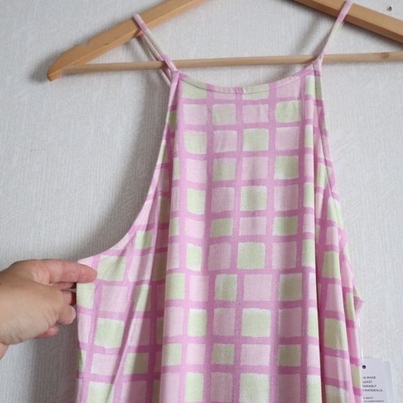 Nwt Nordstrom BP Tic Tac Purple Dress - Picture 4 of 8